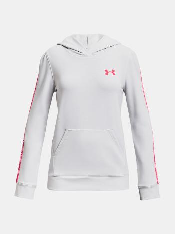 Under Armour Rival Terry Hoodie Mikina dětská Šedá