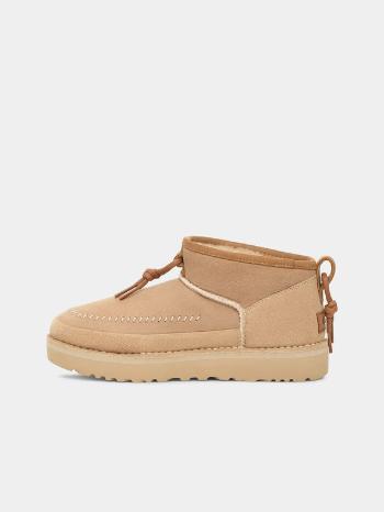 UGG Ultra Mini Crafted Regenerate Sněhule Béžová