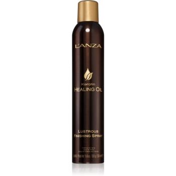 L'anza Keratin Healing Oil Lustrous Finishing Spray lak na vlasy se silnou fixací 350 ml