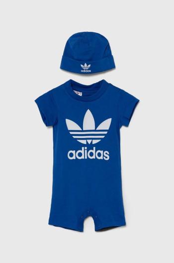 Dětské bavlněné dupačky adidas Originals GIFT SET IY0749