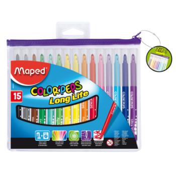 Maped fixy Color Peps 15ks zip