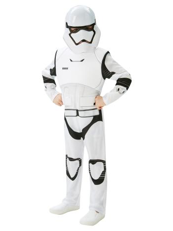 Rubies Dětský kostým - Storm Trooper deluxe Velikost - děti: M: 116 cm