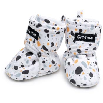 T-TOMI Booties Terrazzo dětské capáčky 6-9 months 1 pár