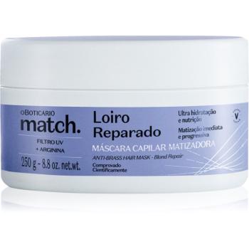 Match. Blonde Repair regenerační maska pro blond vlasy 250 g