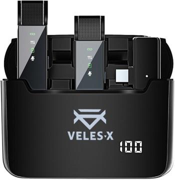 Veles-X Wireless Lavalier Microphone System Dual USB-C Mikrofon pro smartfon