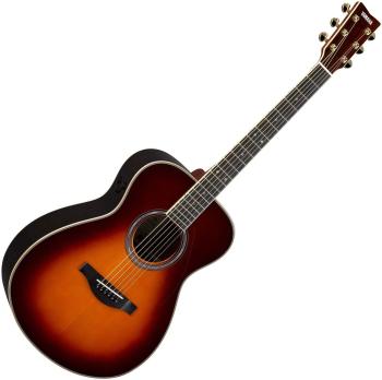 Yamaha LS-TA BS Brown Sunburst Elektroakustická kytara Jumbo