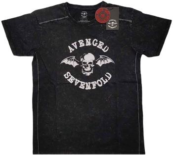 Avenged Sevenfold Tričko Logo Unisex Black 2XL