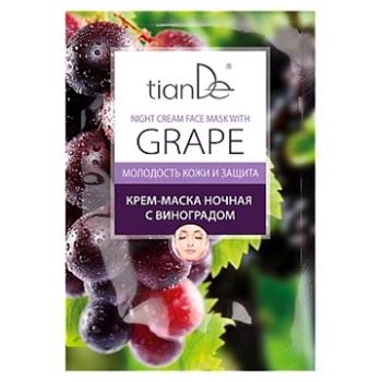 TIANDE Cream Mask Noční krémová s hroznovým vínem 18 g (6925466289834)