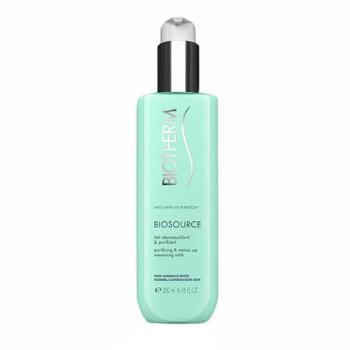 Biotherm Čisticí pleťové mléko pro normální až smíšenou pleť Biosource (Purifying & Make-Up Removing Milk) 400 ml