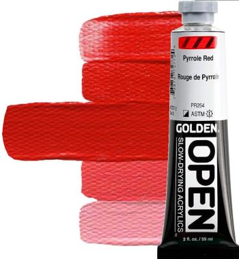 Golden Artist Colors Open Akrylová barva Pyrrole Red 59 ml 1 ks