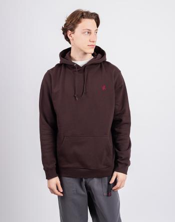 Gramicci One Point Hooded Sweatshirt DARK BROWN L