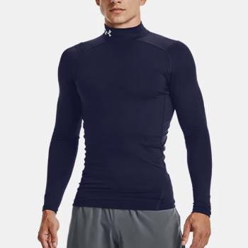 Under Armour UA CG Armour Comp Mock-NVY - XL