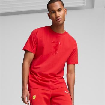 Puma Ferrari Race Tonal Big Shield Tee L