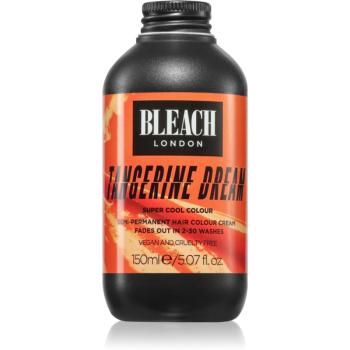 Bleach London Tangerine Dream Super Cool Colour semi-permanentní barva na vlasy odstín Tangerine Dream 150 ml