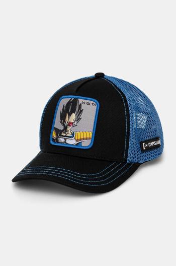 Dětská baseballová čepice Capslab Dragon Ball Capslab Trucker modrá barva, s aplikací, CL.DBZ.3.VEGB