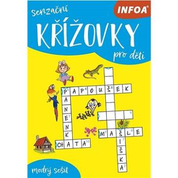 Senzační křížovky pro děti: modrý sešit (8594184925850)