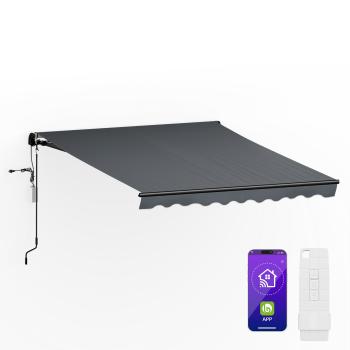 Blumfeldt CloudShade Markýza, Smart Control, UV ochrana, Montáž na zeď