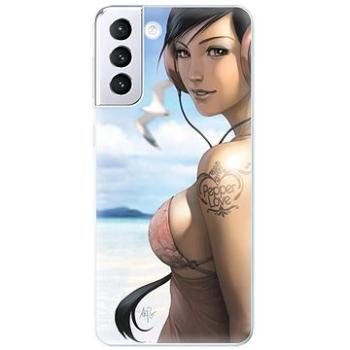 iSaprio Girl 02 pro Samsung Galaxy S21+ (gir02-TPU3-S21p)