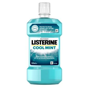 Listerine Ústní voda proti zubnímu povlaku Coolmint 500 ml