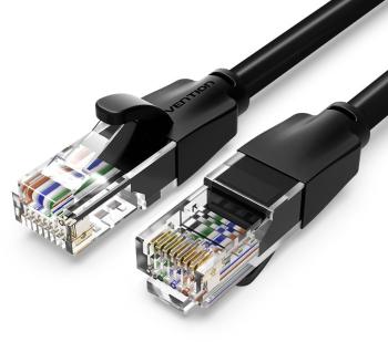 Hálózati kábel Vention Cat.6 UTP Patch Cable, 5m, fekete