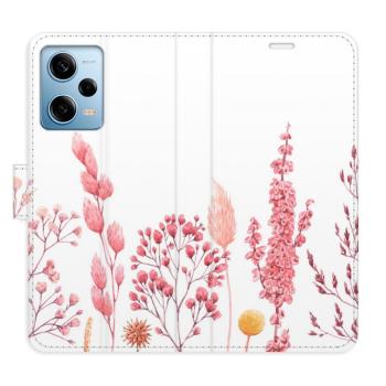 Flipové pouzdro iSaprio - Pink Flowers 03 - Xiaomi Redmi Note 12 Pro 5G / Poco X5 Pro 5G