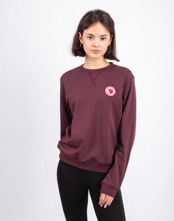 Fjällräven 1960 Logo Badge Sweater W 357 Port S