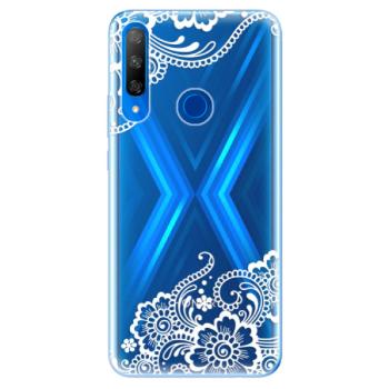 Odolné silikonové pouzdro iSaprio - White Lace 02 - Huawei Honor 9X