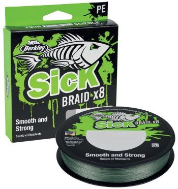 Berkley splétaná šňůra sick braid x8 150 m - 0,14 mm 16,5 kg