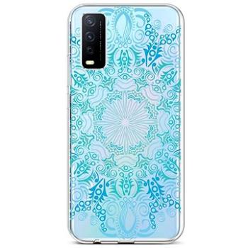 TopQ Kryt Vivo Y11s silikon Blue Mandala 66610 (Sun-66610)