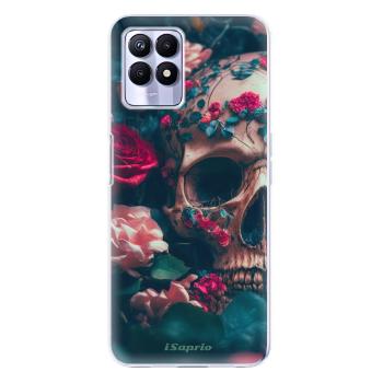 Odolné silikonové pouzdro iSaprio - Skull in Roses - Realme 8i