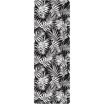 YOGGYS DESIGN YOGA MAT 3.5 MM TROPICAL VISION Podložka na jógu designová, bílá, velikost