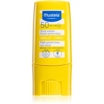 Mustela Sun High Protection Sun Stick stick plaja SPF 50 9 ml