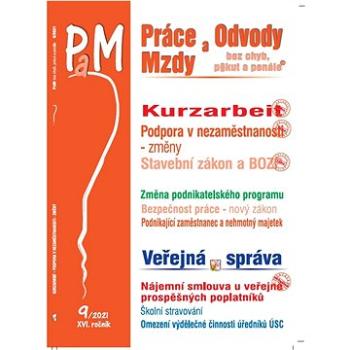 Práce a mzdy 9/2021 – Kurzarbeit