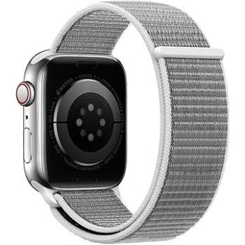 Eternico Airy pro Apple Watch 38mm / 40mm / 41mm  Elephant Gray and White edge    (AET-AWAY-ElGrW-38)