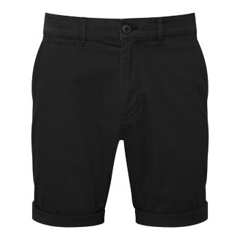Asquith & Fox Pánské kraťasy chino - Černá | S