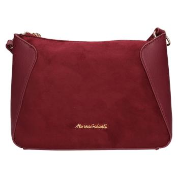 Dámská crossbody kabelka Marina Galanti Margareth - vínová