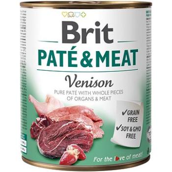 Brit Paté & Meat Venison 800 g (8595602557578   )