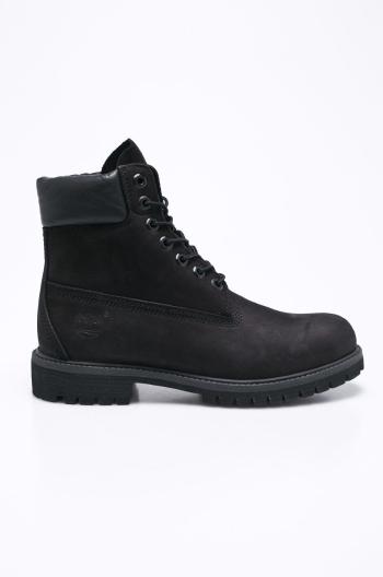 Semišové boty Timberland 6" Premium Boot pánské, černá barva, TB0100730011