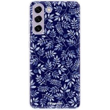 iSaprio Blue Leaves 05 pro Samsung Galaxy S21 FE 5G (bluelea05-TPU3-S21FE)