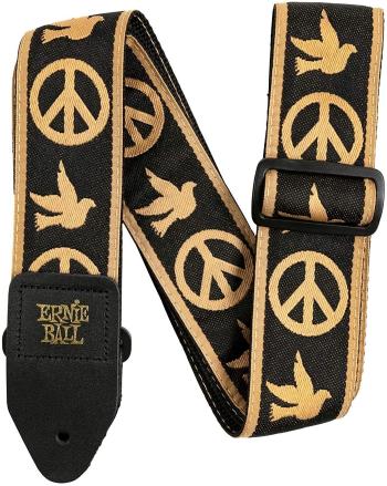 Ernie Ball Classic Jacquard Kytarový pás Peace Love Dove