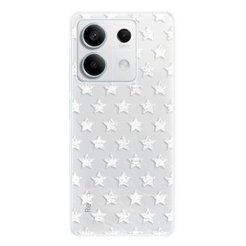 Odolné silikonové pouzdro iSaprio - Stars Pattern - white - Xiaomi Redmi Note 13 5G