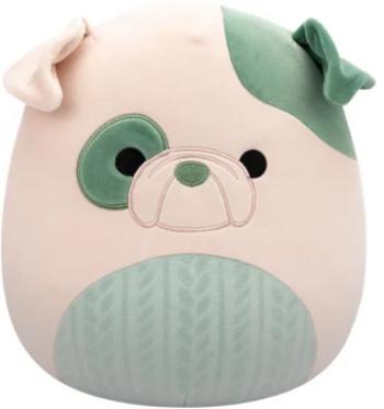 SQUISHMALLOWS Buldok - Augustine, 30 cm