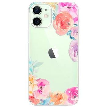 iSaprio Flower Brush pro iPhone 12 (flobru-TPU3-i12)