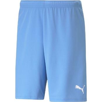 Puma TEAMRISE SHORTS Pánské kraťasy, světle modrá, velikost