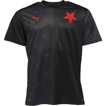 Puma SK SLAVIA AWAY SHIRT REPLICA Pánské triko, černá, velikost