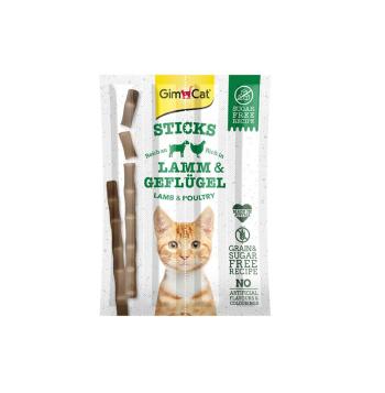 GimCat Sticks jehněčí a drůbeží 4 ks