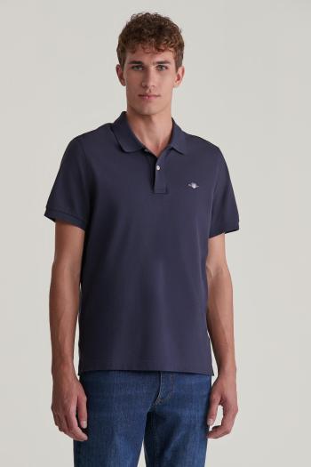 POLOKOŠILE GANT REG SHIELD SS PIQUE POLO EVENING BLUE