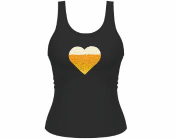 Dámské tílko Tank Top Pivní srdce