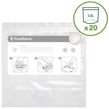 FoodSaver Sáčky pro vakuování, ZIP 3,8l (20 ks) (FVB016X)