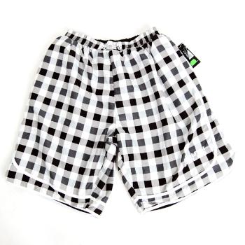 Obojstranní šortky Southpole Reversible Shorts Black White - 3XL